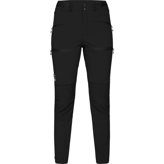 Haglöfs Rugged Slim Pant Women - True Black - Naiset - 36