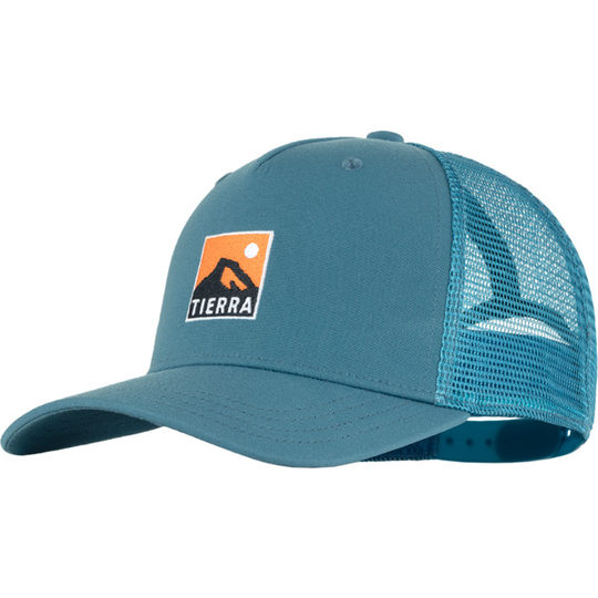Tierra Mountain Trucker Cap - Grey Blue - Unisex - One Size