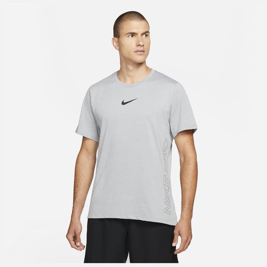 Nike Pro Treenipaita Dri-FIT Burnout - Harmaa/Valkoinen/Musta