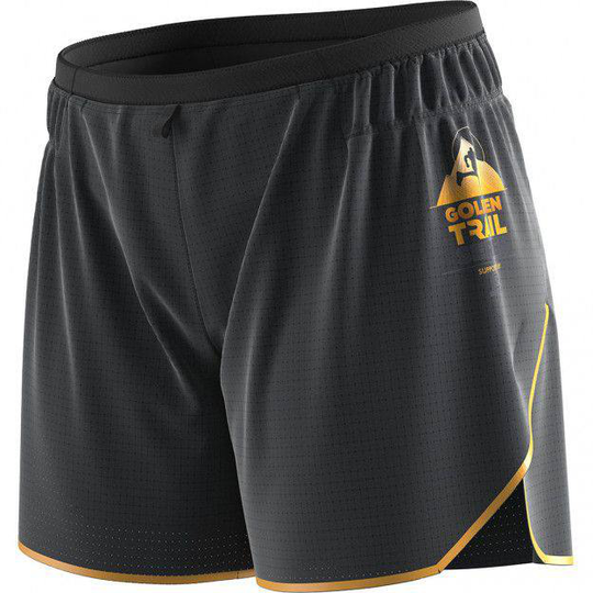 Women's Sense Aero 5" Shorts Musta / Oranssi S