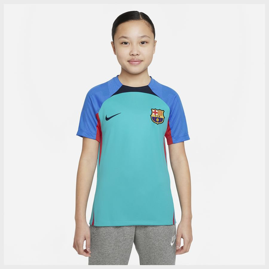 Barcelona Treenipaita Dri-FIT Strike - Turkoosi/Sininen/Navy Lapset