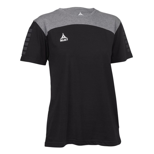 Select T-paita Oxford - Musta/Harmaa Nainen
