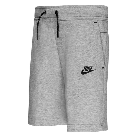 Nike Shortsit Tech Fleece - Harmaa/Musta Lapset