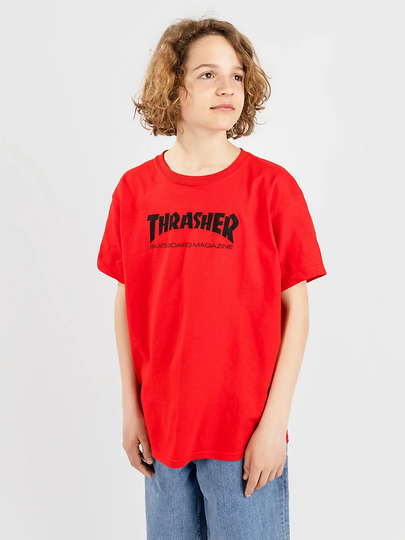 Thrasher Skate Mag Kids T-Shirt punainen