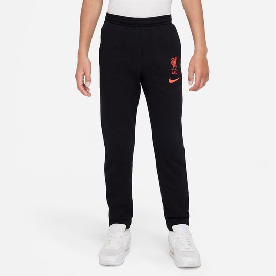 Liverpool Housut Fleece - Musta/Punainen Lapset