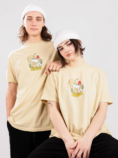 RIPNDIP 2 Moods T-Shirt ruskea