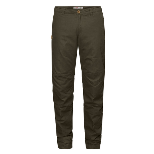 Fjällräven Sörmland Tapered Winter Trs W - Dark Olive - Naiset - 36