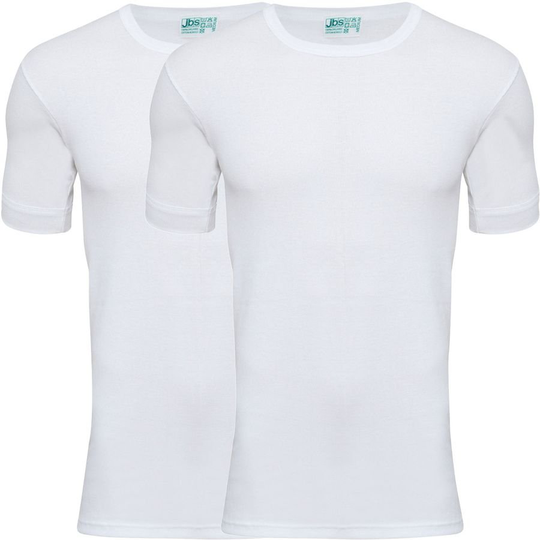 JBS Organic T-paita 2-Pack - Valkoinen