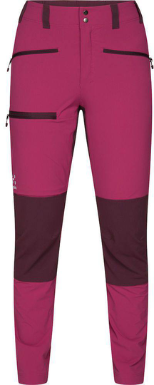 Women's Mid Slim Pant Dark Pink 34