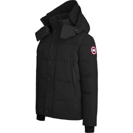 Canada Goose Wyndham Parka - Notched Brim - Black - Miehet - XL