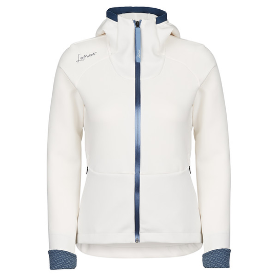 LaMunt Antje Thermal Hoodie - Foggy White - Naiset - 36