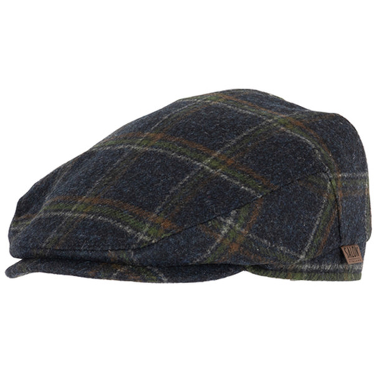 Salon Lakkitehdas Flat Cap Eero Gen Merino - Blue - Unisex - 59