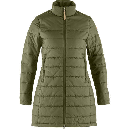Fjällräven Kiruna Liner Parka W - Green - Naiset - L