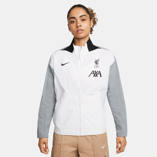 Liverpool Treenitakki Dri-FIT Anthem - Valkoinen/Harmaa/Musta Nainen