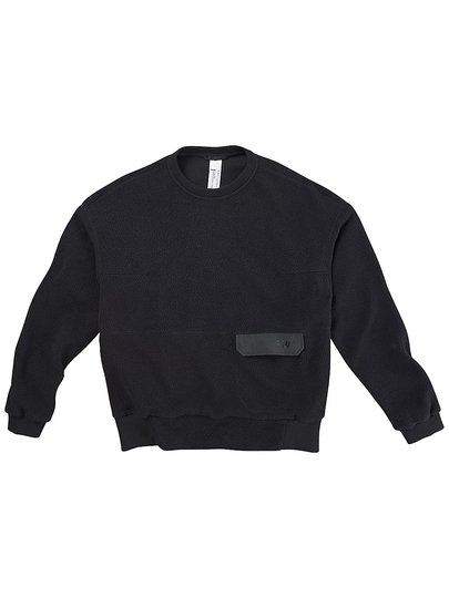 FW Root Light Sherpa Crew Fleece Jacket musta