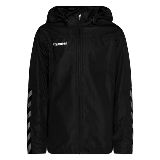 Hummel Takki Authentic All Weather - Musta/Valkoinen Lapset