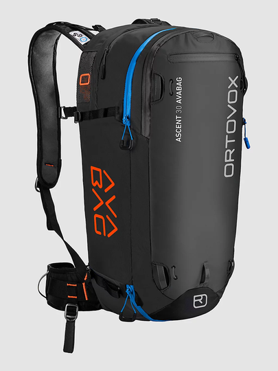 Ortovox Ascent 30L Avabag Kit Backpack musta