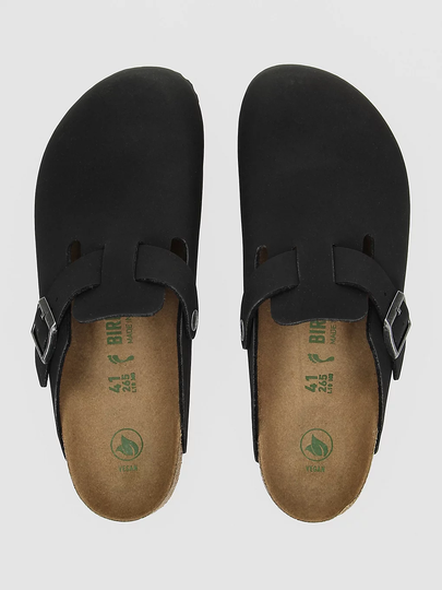 Birkenstock Boston BFBC Earthy Vegan Sandals musta