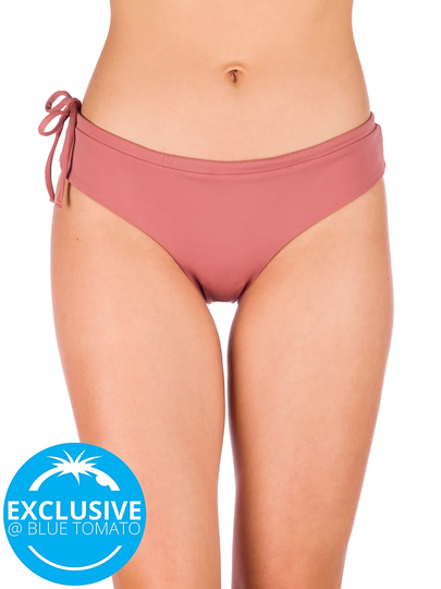 Zealous Basic Surf Bottom Bikini Bottom pinkki