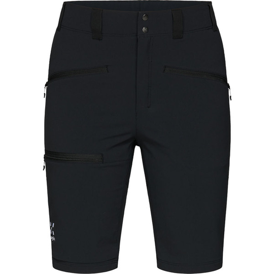 Haglöfs Mid Slim Shorts Women - True Black - Naiset - 36