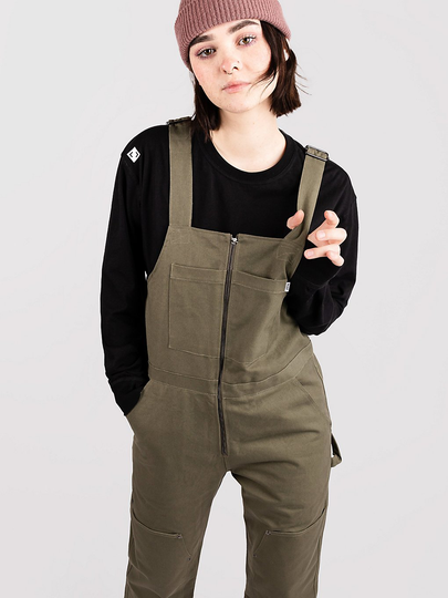HUF OG Hunting Bib Dungarees vihreä