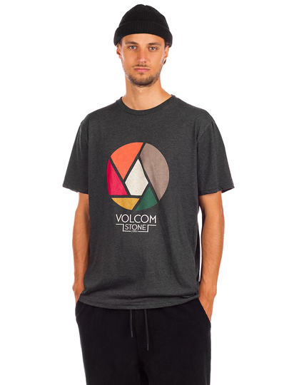 Volcom Splicer Heather T-Shirt musta