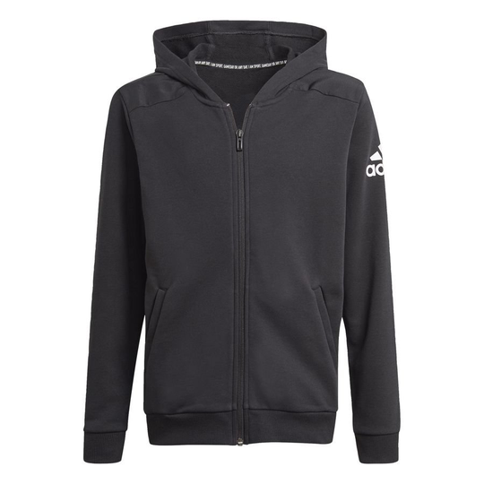 adidas Huppari Badge Of Sport - Musta/valkoinen Lapset, koko 128 cm