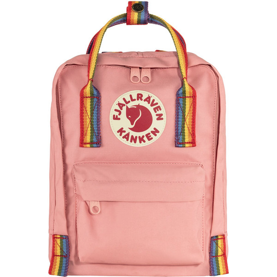 Fjällräven Kånken Rainbow Mini - Pink-rainbow Pattern - Unisex - OneSize