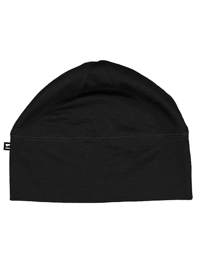 Mons Royale Merino Tech Under Helmet Beanie musta