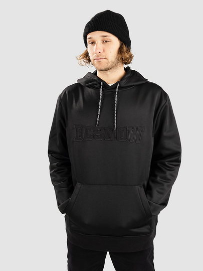 DC Snowstar Shred Hoodie musta