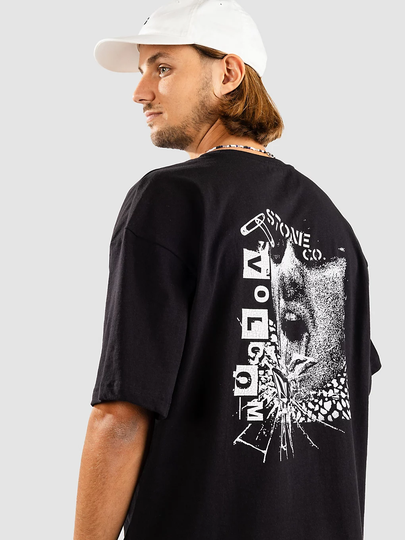 Volcom Safetytee Loose Fit T-Shirt musta