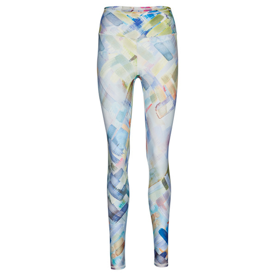 MANDALA Fancy Legging - Scribbles Print - Naiset - XS