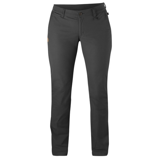 Fjällräven Abisko Stretch Trousers W - Dark Grey - Naiset - 38