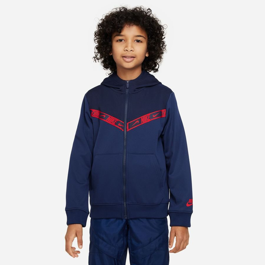 Nike Huppari NSW Repeat - Navy/Punainen Lapset