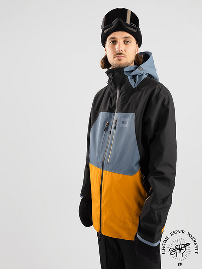 Picture Track Jacket musta