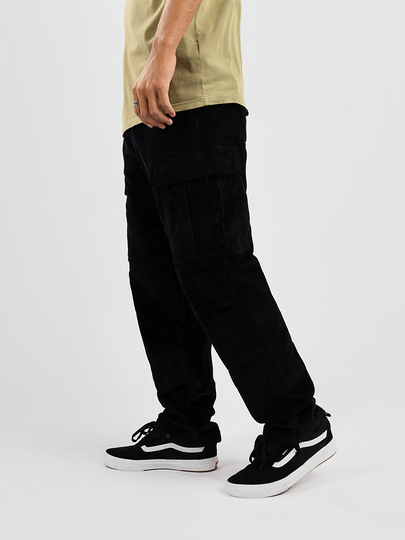 Empyre Sk8 Cargo Cord Pants musta