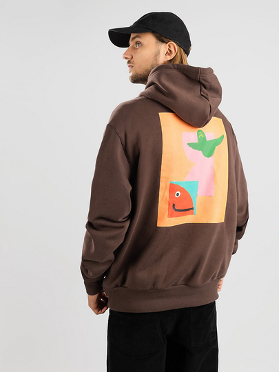 adidas Skateboarding G Shmoo 2 Hoodie ruskea