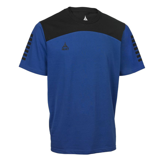 Select T-paita Oxford - Sininen/Musta
