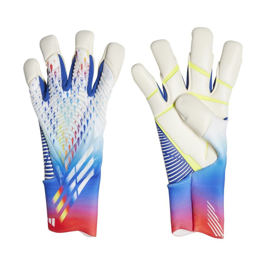 adidas Maalivahdin Hanskat Predator Pro Hybrid Al Rihla - Valkoinen/Turkoosi