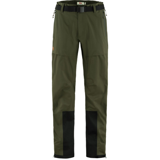 Fjällräven Keb Eco-shell Trousers M - Deep Forest - Miehet - L