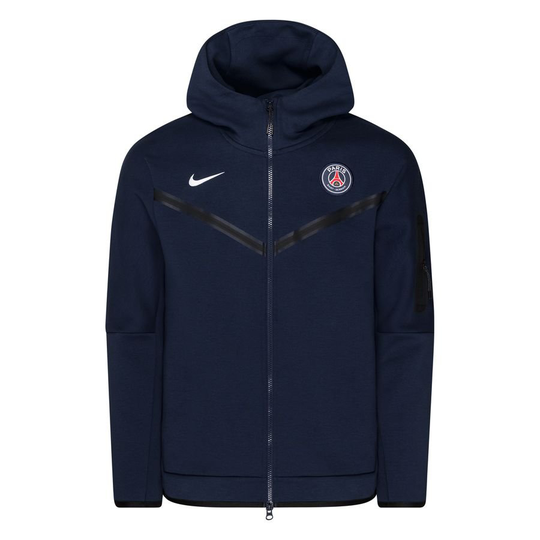 Paris Saint-Germain Huppari NSW Tech Fleece - Navy/Valkoinen