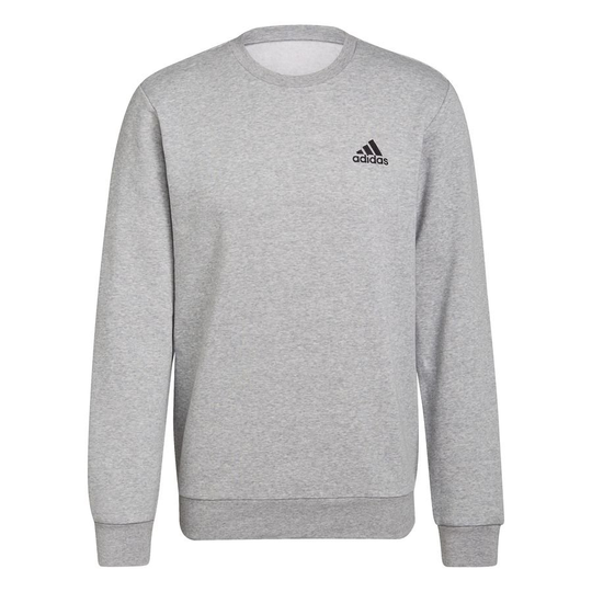 adidas Collegepaita Fleece - Harmaa/musta, koko Large