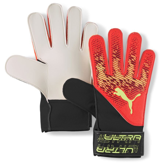 PUMA Maalivahdin Hanskat Ultra Grip 4 RC Fearless - Punainen/Vihreä