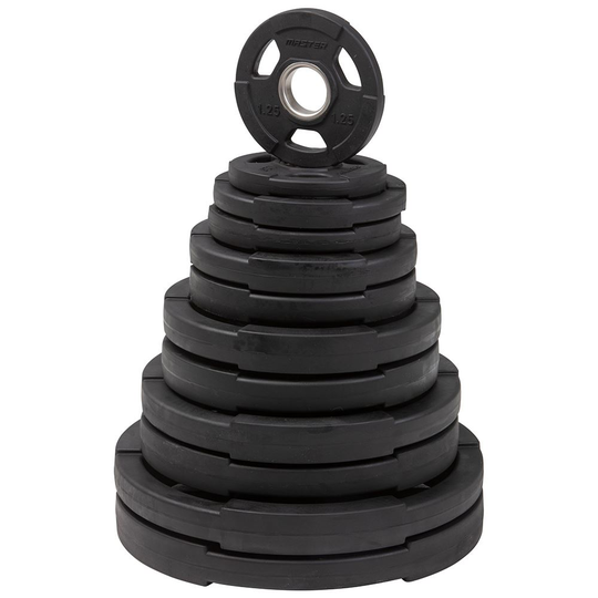 Master Fitness Painosetti Fitness Deluxe 115 kg, Levypainot Kumipäällyste