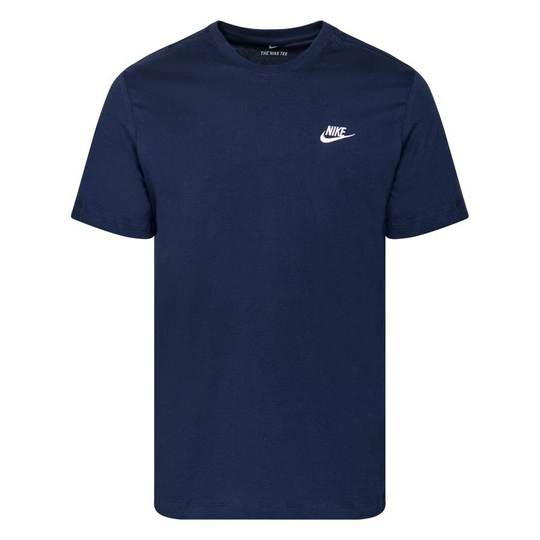 Nike T-paita Nsw Club - Navy/valkoinen, koko X-Small