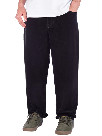 Homeboy X-Tra BAGGY Cord Pants musta