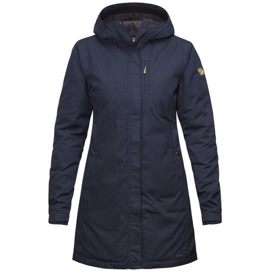 Fjällräven Kiruna Padded Parka W - Dark Navy - Naiset - L