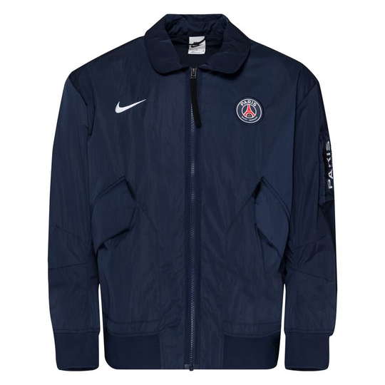 Paris Saint-Germain Bomber-takki NSW - Navy/Valkoinen