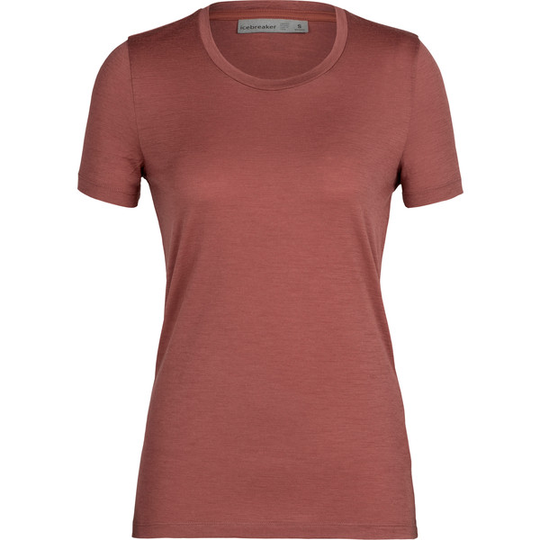Icebreaker W Tech Lite Ii Ss Tee - Grape - Naiset - XS