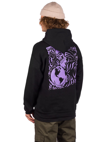 Empyre Reaper Globe Hoodie musta